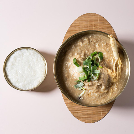 바다의 보약 전복삼계탕